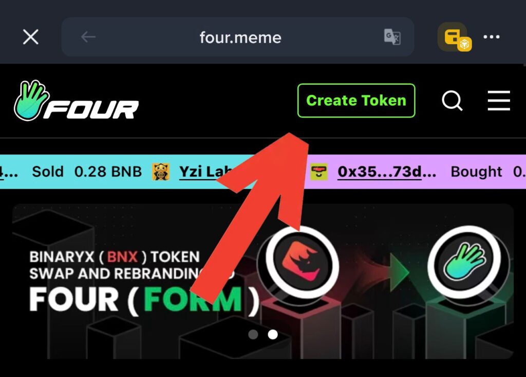 create token