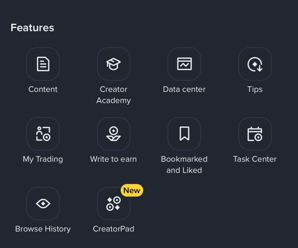 Binance Square Write To Earn Option