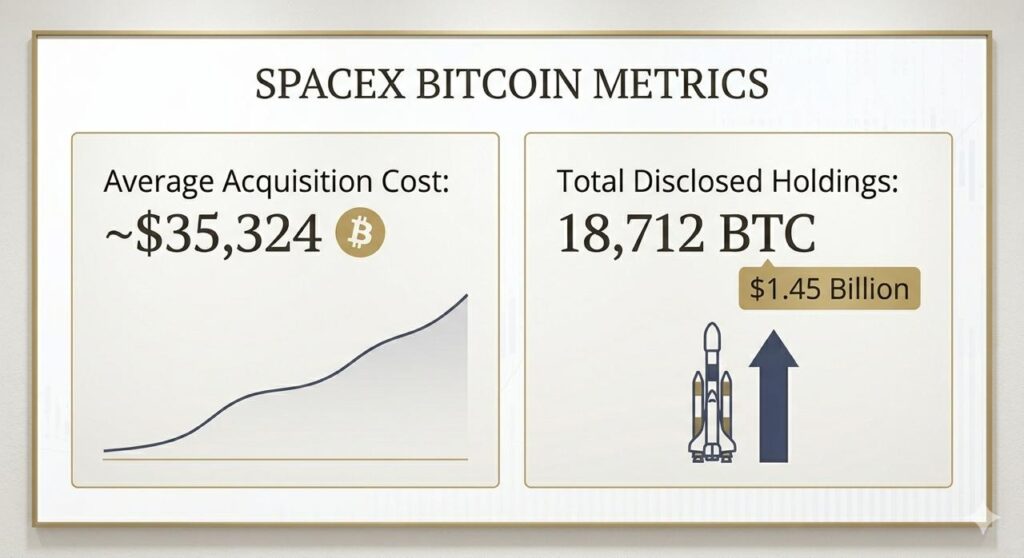 spacex bitcoin metrics