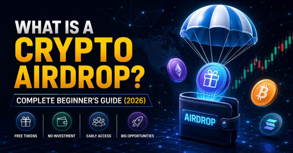 What Is a Crypto Airdrop? Complete Beginner’s Guide (2026)